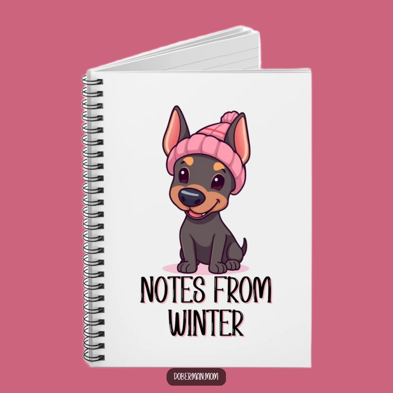 Funny Doberman Hat Wave Notebook: Capture Ideas, Sweet Gift
